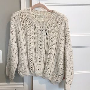 Forever 21 cable knit sweater